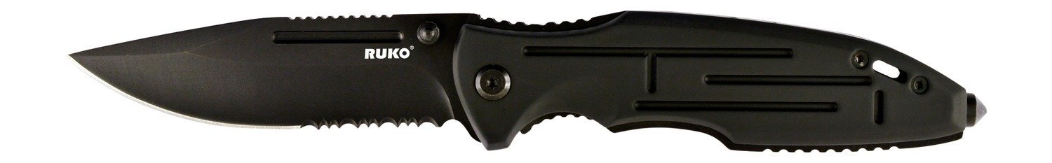 RUKO RUK0153-CS   440A 3-1/2"BLK ANODIZED FOLDING