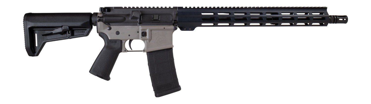 Shark Coast Tactical 300-039-1000-00 Maxim 5.56 NATO 30+1 16" Black Nitride Threaded Barrel, Aluminum Receiver w/Picatinny Rail, M-LOK Handguard, Magpul Collapsible Black Polymer Stock, Magpul MOE Gr