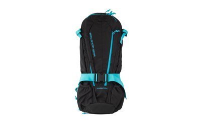 GGG APPARITION SOLID BLK W/CYAN ZIPS