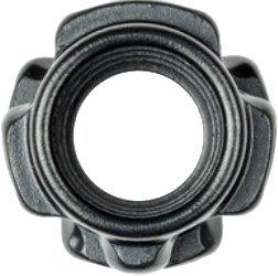 HAMSKEA RAPTOR PEEP - 1/4" BLACK