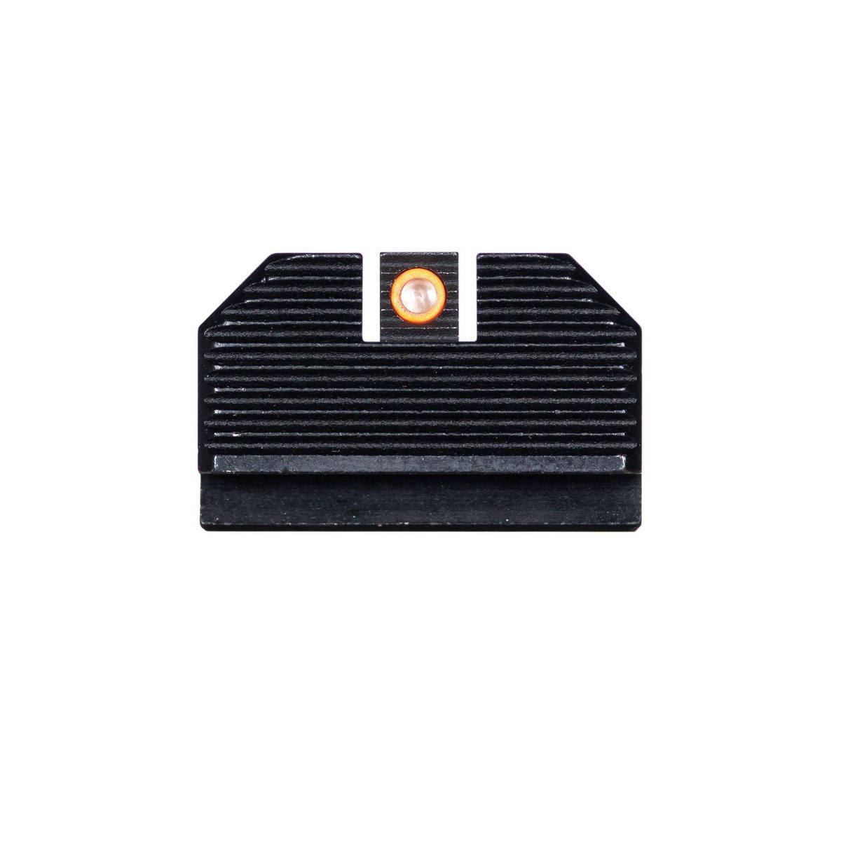 Night Fision Optics Ready Stealth Night Sight Set Orange Front Blank Rear Glock 43x MOS