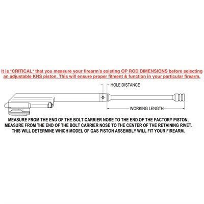 ADJUSTABLE GAS PISTON SYSTEM GALIL ACE RIFLESMALL BORE