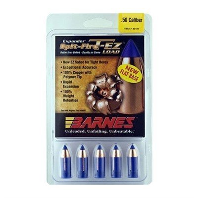 SPIT-FIRE 50 CALIBER (0.510'') 290GR T-EX FLAT BASE 24/BOX