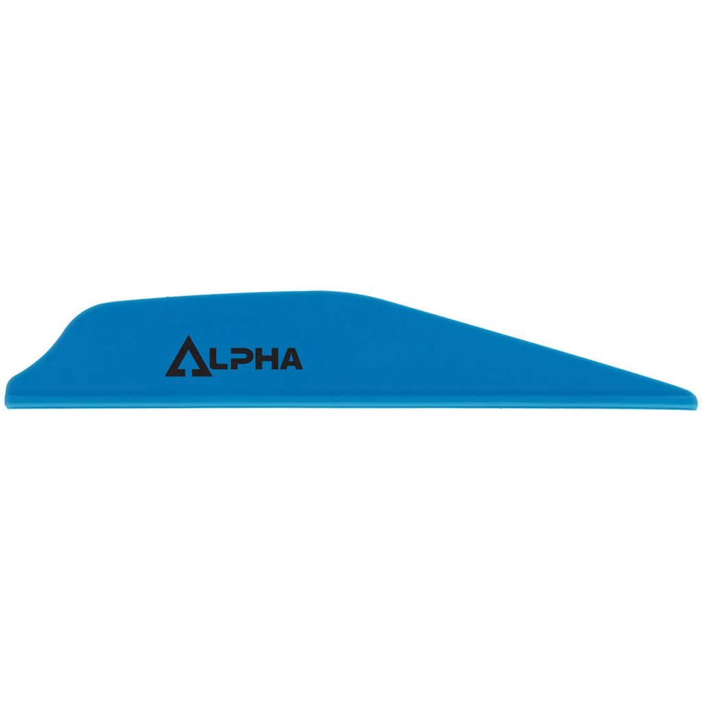 Bohning Alpha Vanes Satin Blue 100 pk.