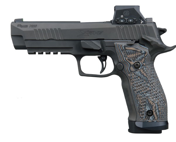P226 XFIVE EXT 9mm 5" 5" Romeo-X Blk/Gry 3/20
