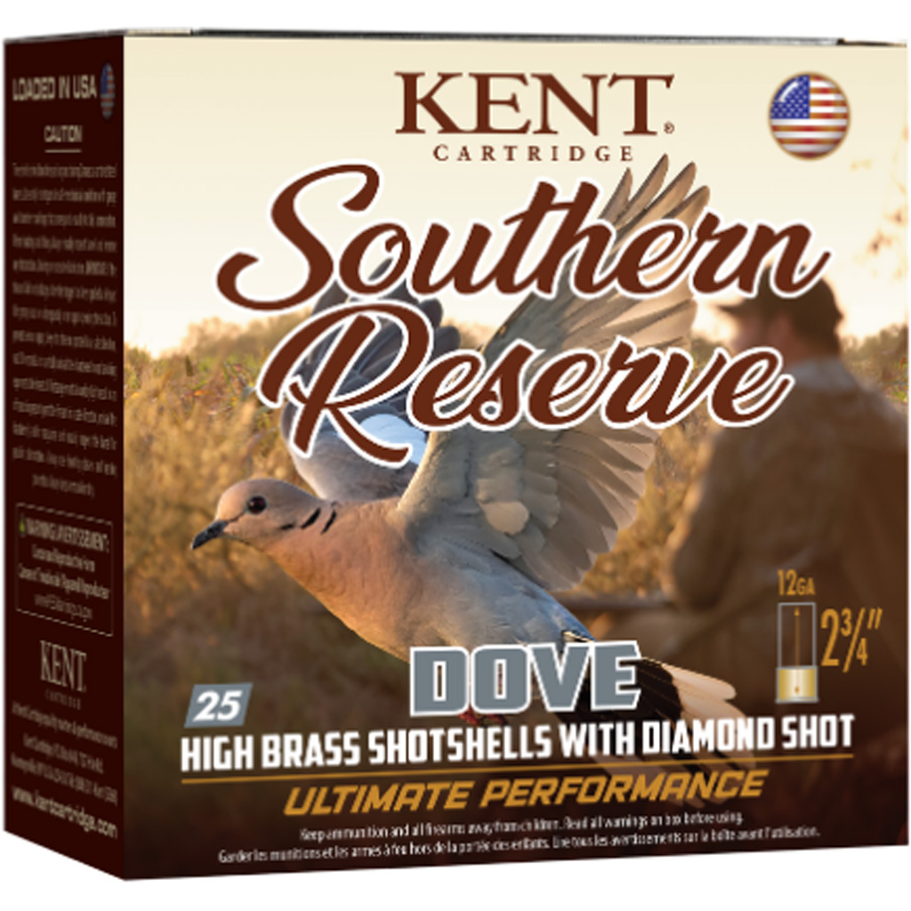 Kent Southern Reserve Dove Load 12 ga. 2 3/4 in. 1 1/8 oz. 7.5 Shot 25 rd.