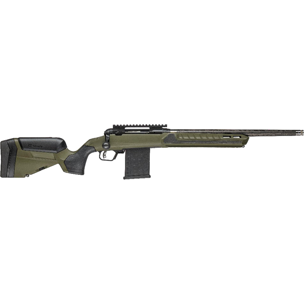 Savage 110 Ultralight Predator Rifle 22 ARC 18 in.Carbon Barrel Hunter Green 10 rd.