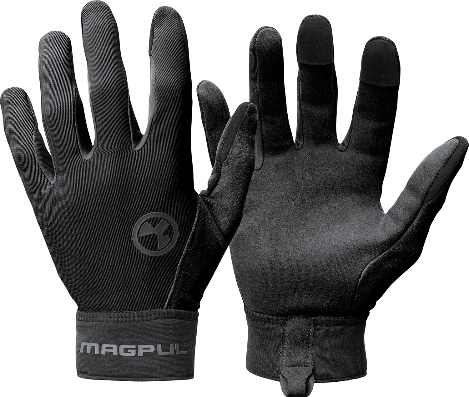 Magpul MAG1014-001 Technical 2.0 Gloves Black Touchscreen Synthetic/Suede Medium