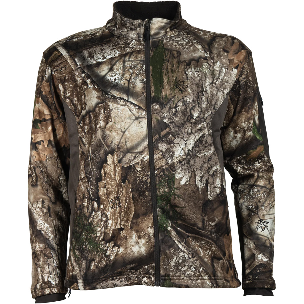 Habit Men's Townsend Ridge Techshell Jacket L-Mossy Oak Bottomland - Image 2