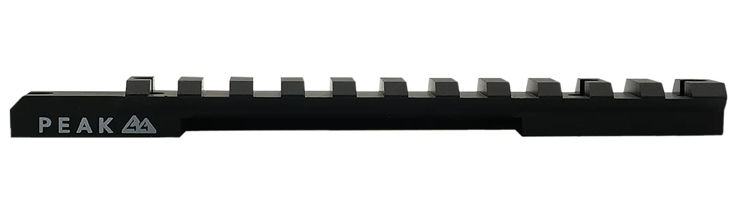 Weatherby J010006 Picatinny Rail Matte Black Aluminum Weatherby Vanguard Weaver Mount Short Action 20 MOA