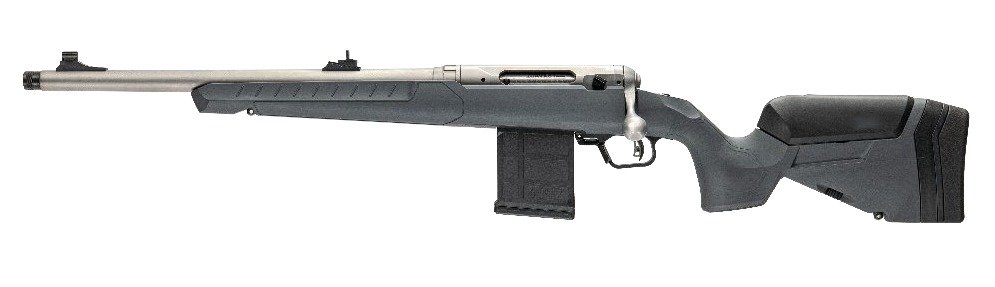 Savage Arms 32517 110 Ridge Hunter 338 Win Mag 5+1 20" Heavy Barrel, Flat Dark Gray Adj LOP Synthetic Stock, Left Hand