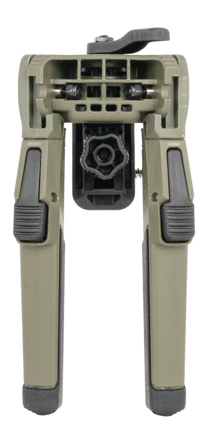 Savage Arms 56451 Sling Swivel Bipod  7.20"-10" High Green Polymer