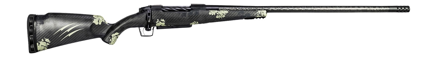 Fierce Firearms ROGSCX22CM18BF Carbon Rogue XP 22 Creedmoor 3+1 18" Carbon Fiber Match Grade Threaded Barrel, Black Cerakote Steel Drilled & Tapped Receiver, BiPod Rail Forend, Forest Camo Fixed Carbo