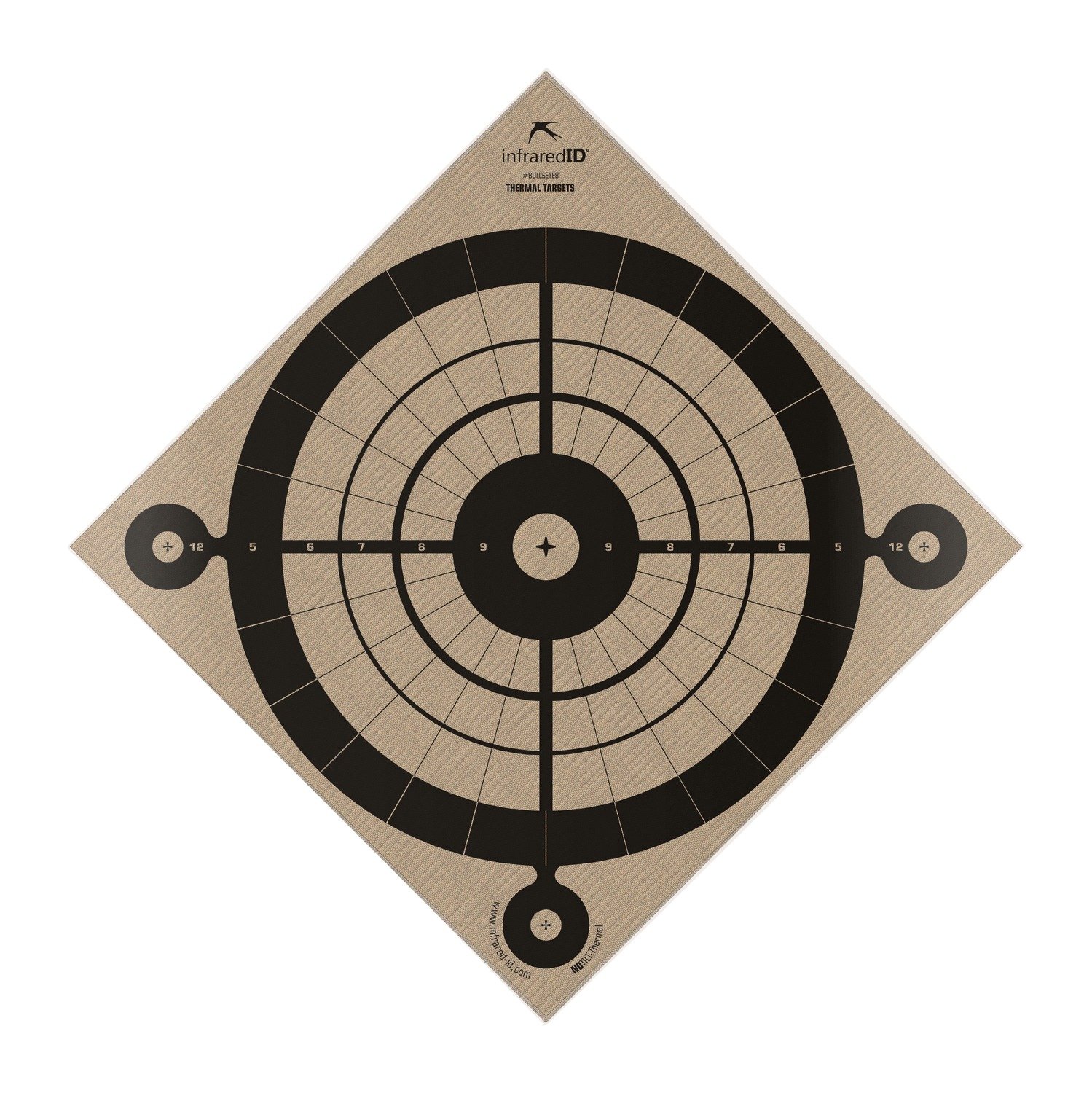 INFRARED-ID BULLSEYE8   THERM BULLSEYE TARGET  3PK