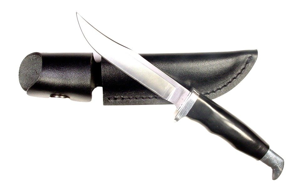 RUKO RUK0078       440A 3-7/8"ABS HUNTING FIXED