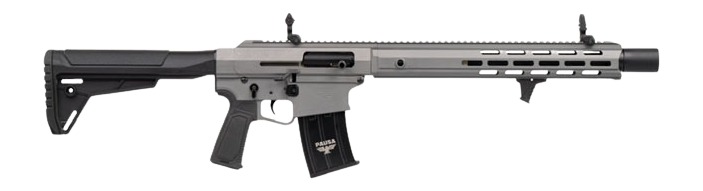Panzer Arms PAAR12PROGLF AR12 Pro-L Semi-Auto 3" 5+1 18.50" Black Barrel, Tactical Gray Cerakote Aluminum Receiver w/Picatinny Rail, M-LOK Handguards, Gray Synthetic Stock, Black Polymer Grip