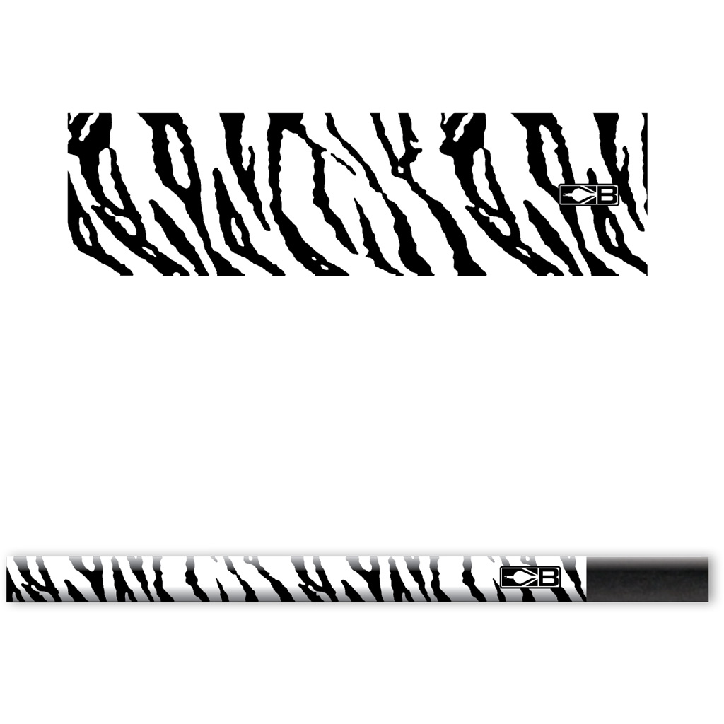 Bohning Blazer Arrow Wraps White Tiger 4 in. 13 pk.