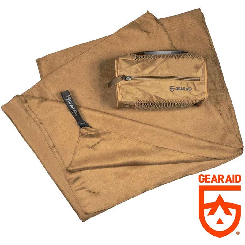 Quick Dry Microfiber Towel Large Coyote