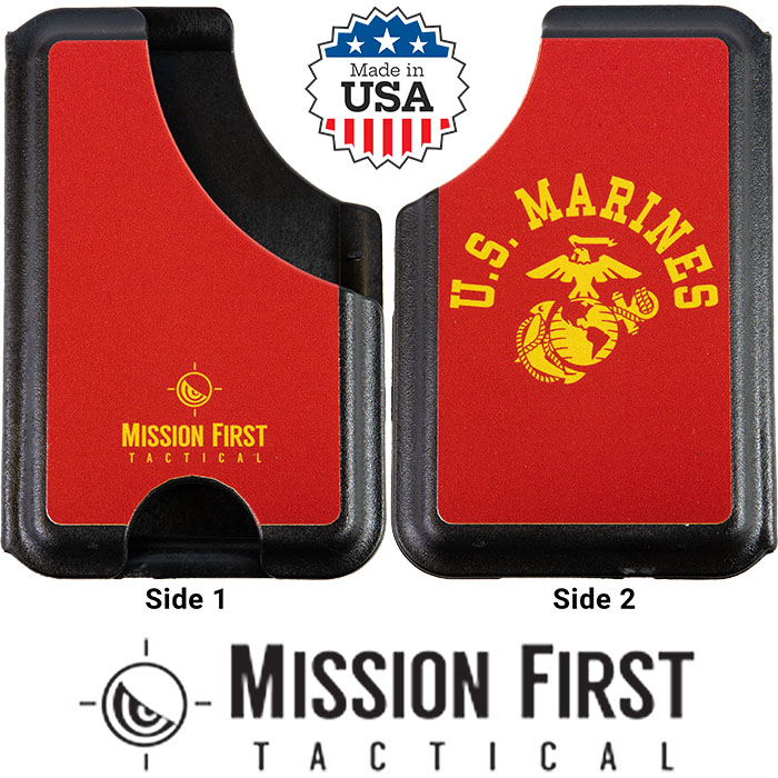 US Marines Red Every Day Carry Kydex Slim Wallet and RFID Protection
