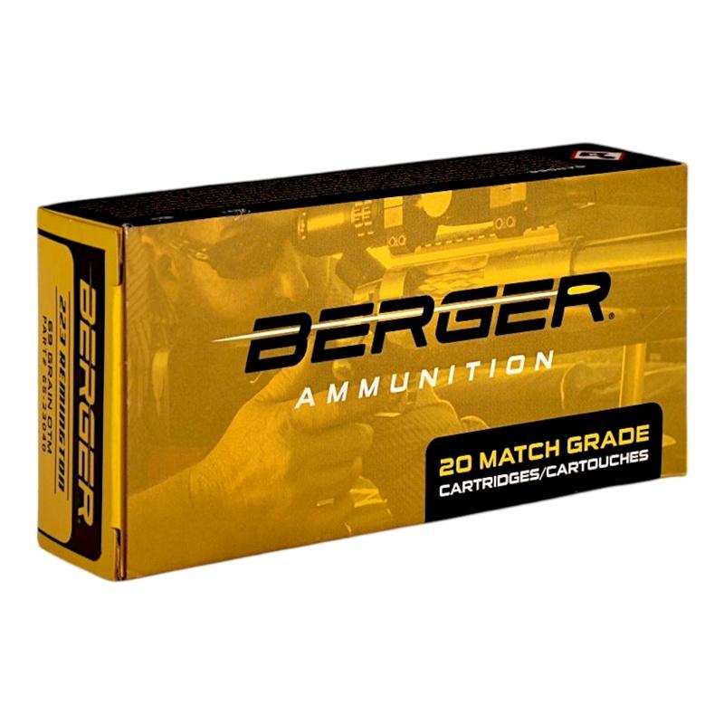 Berger OTM Rifle Ammunition .223 Rem 69gr OTM 2980 fps 20/ct