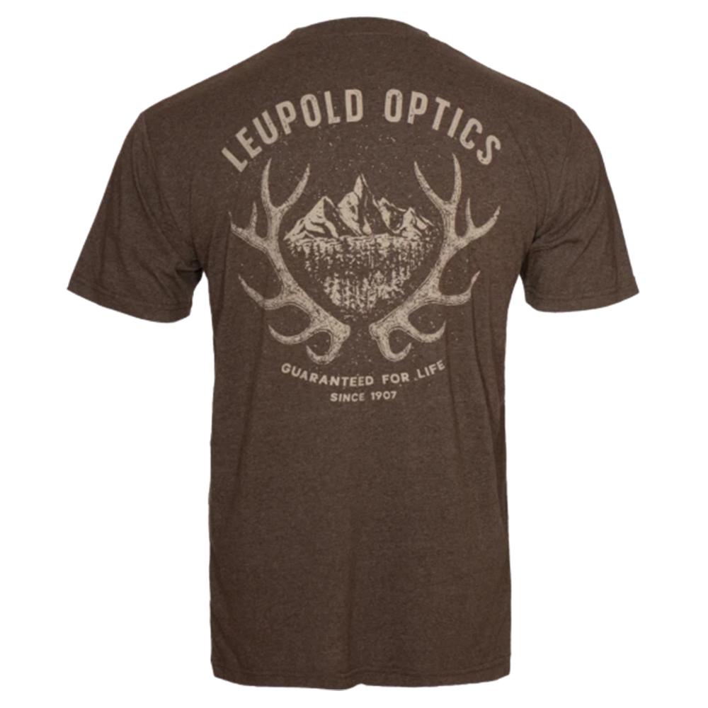 Leupold Antler Range Tee Brown Heather 3XL