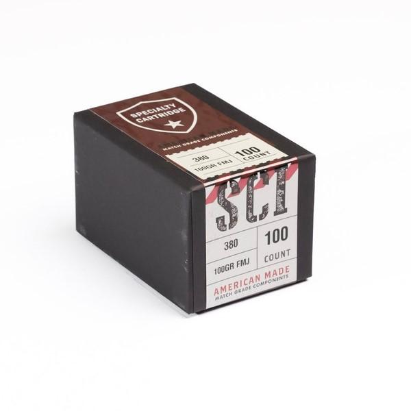 Specialty Cartridge .355 380 100GR FMJ Bullets 100/ct