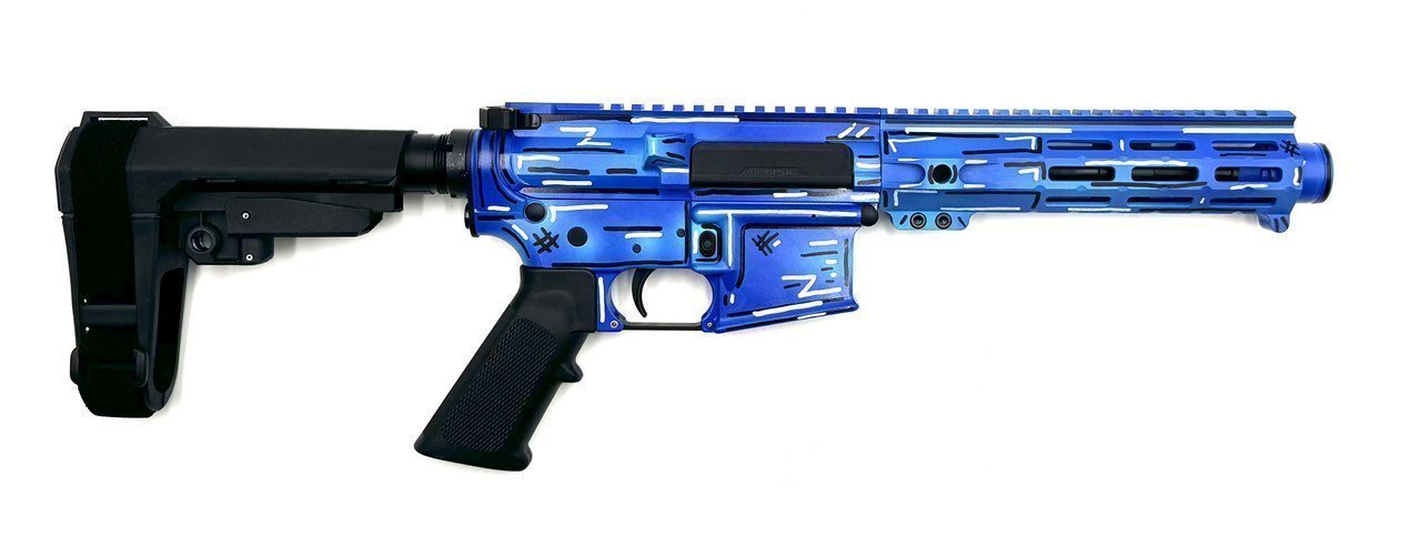 ZEUS ARMS AETHER STITCH 5.56 PISTOL 7.5" SBA3 BRACE 1-30RD MAG