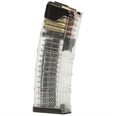 L5AWM GEN2 5.56X45 NATO 10/30 MAGAZINE LIMITED CLEAR