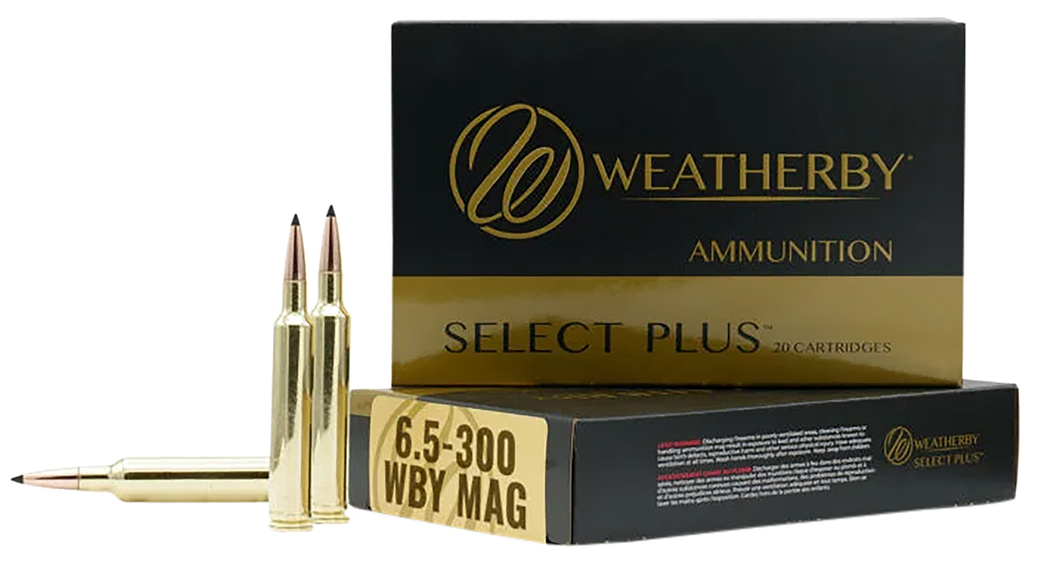 Weatherby R653156EH Select Plus 6.5x300WthbyMag 156gr Berger Extreme Outer Limits Elite 20 Per Box/10 Case