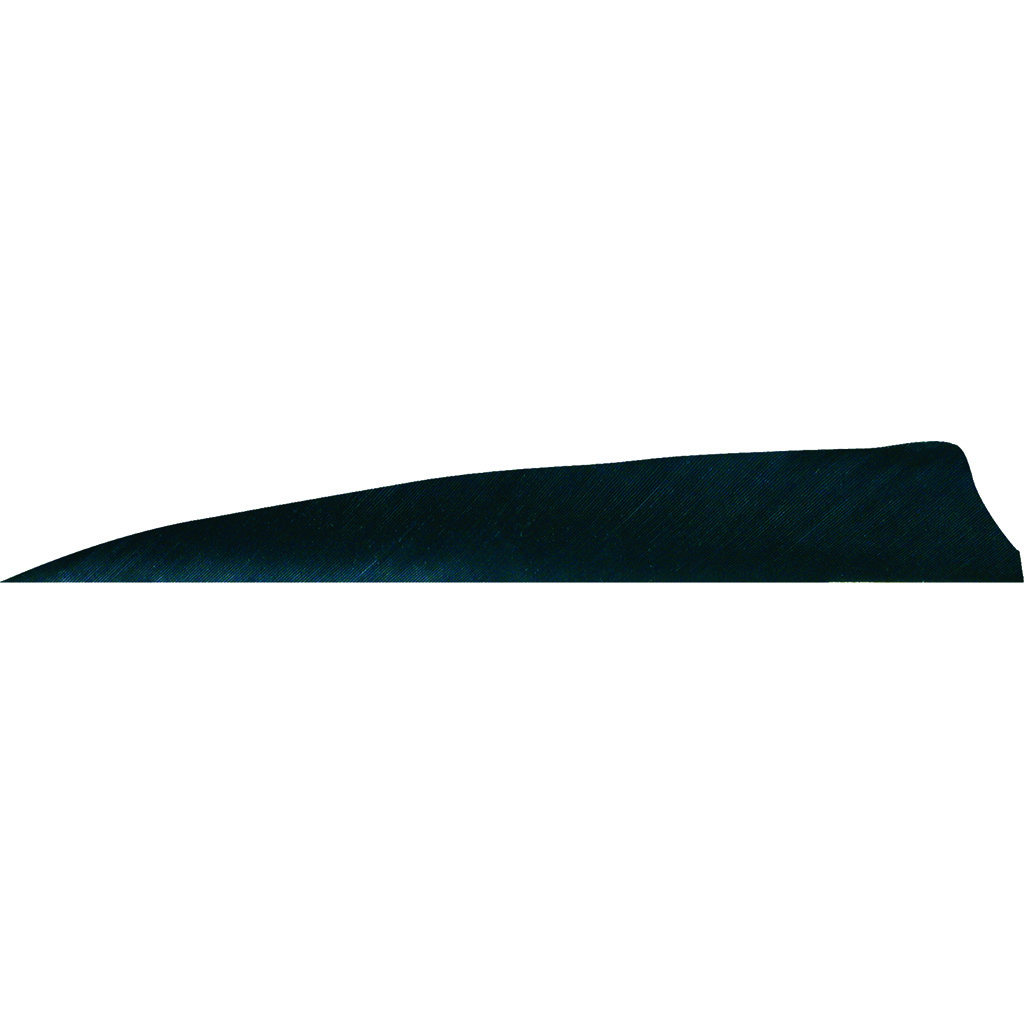Gateway Shield Cut Feathers Black 4 in. RW 50 pk.