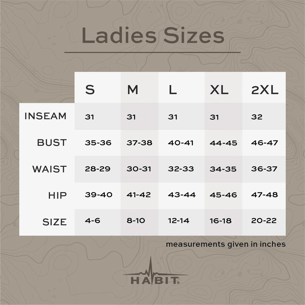 Habit Women's Cedar Branch Ins Waterproof Bib XL-Realtree APX / Turkish Coffee - Image 2
