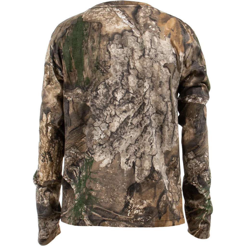 Habit Bear Cave Long Sleeve Tee Realtree APX 2XL
