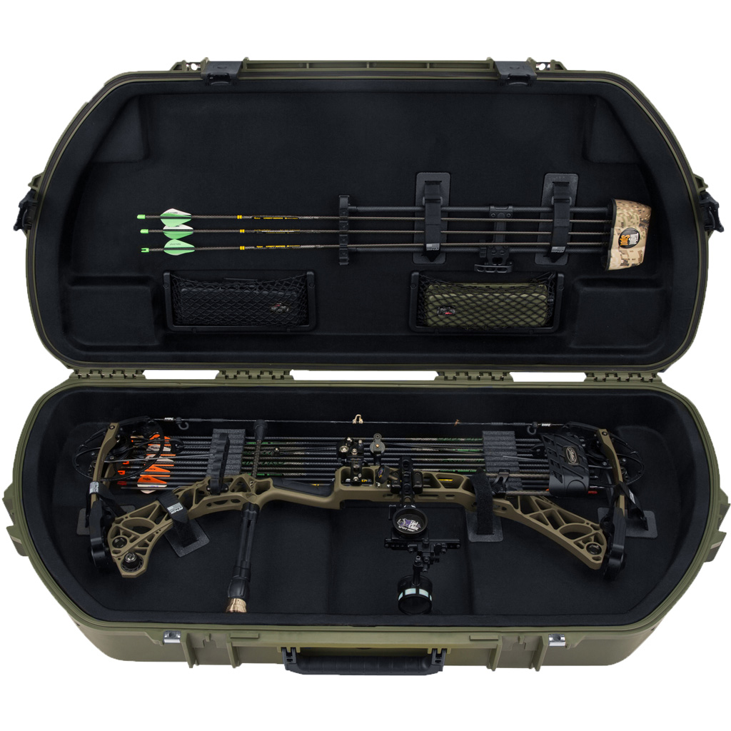 SKB iSeries Shaped Bow Case OD Green - Image 2
