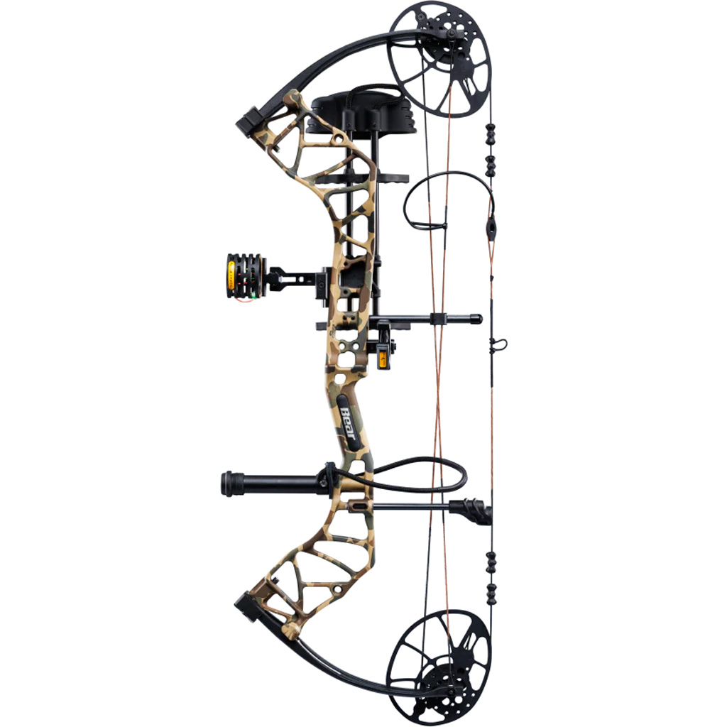 Bear Legit MAXX RTH Bow Package Fred Bear Camo/Black 10-70 lbs. LH