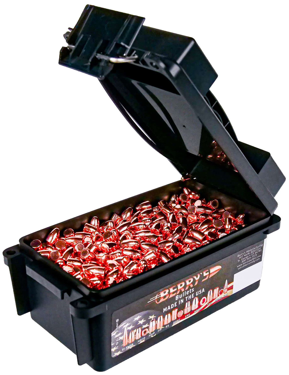 Berry's 27471 Superior  40S&W/10mm 180gr Flat Point