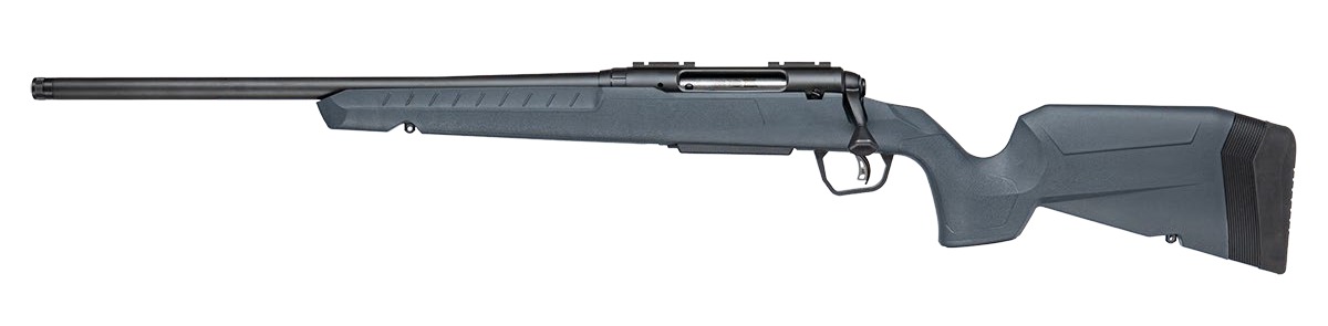 Savage Arms 33158 Axis 2 30-06 Springfield 4+1 20" Matte Black Carbon Steel Threaded Barrel, Drilled & Tapped Receiver, Gray Fixed w/Pistol Grip Synthetic Stock, Left Hand