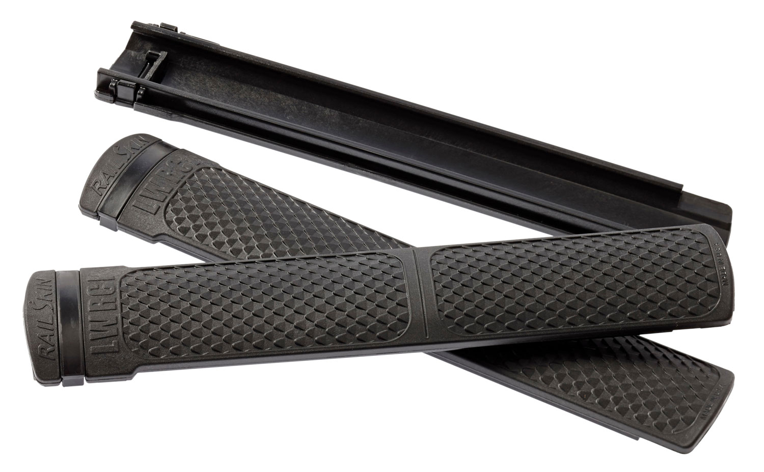 LWRC 2000071A01 Railskins  Black Polymer 6.25" Long
