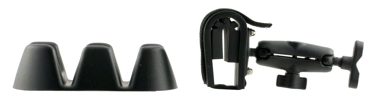 Rugged Gear 15502 Swing Arm Holder  Black Metal