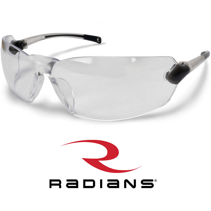Overlook Glasses UV Protection Gray Lightweight Frame Polycarbonate Clear Lens