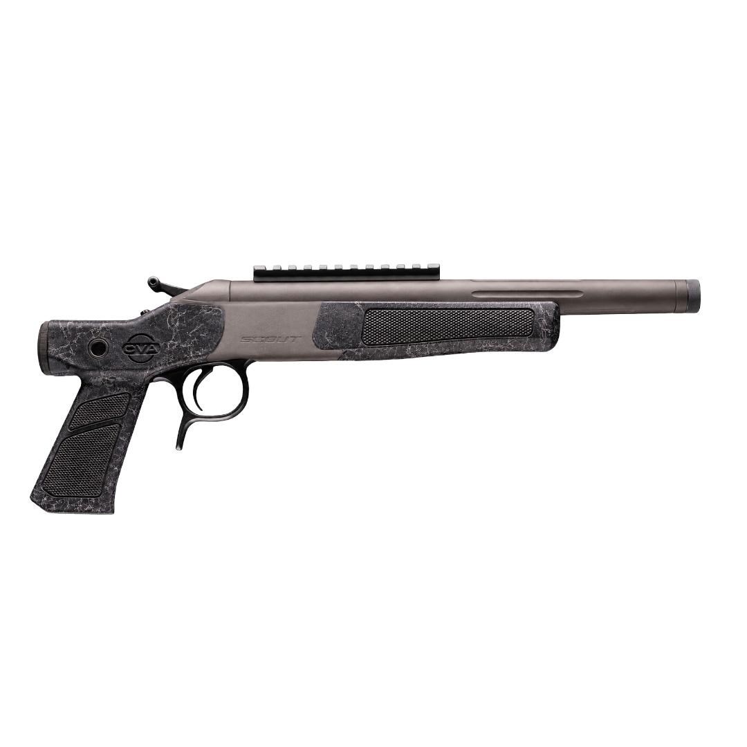 CVA Scout XP Pistol 400 Legend Single Shot 11.5" Threaded Tungsten Barrel Black Web Furniture CSSI Exclusive