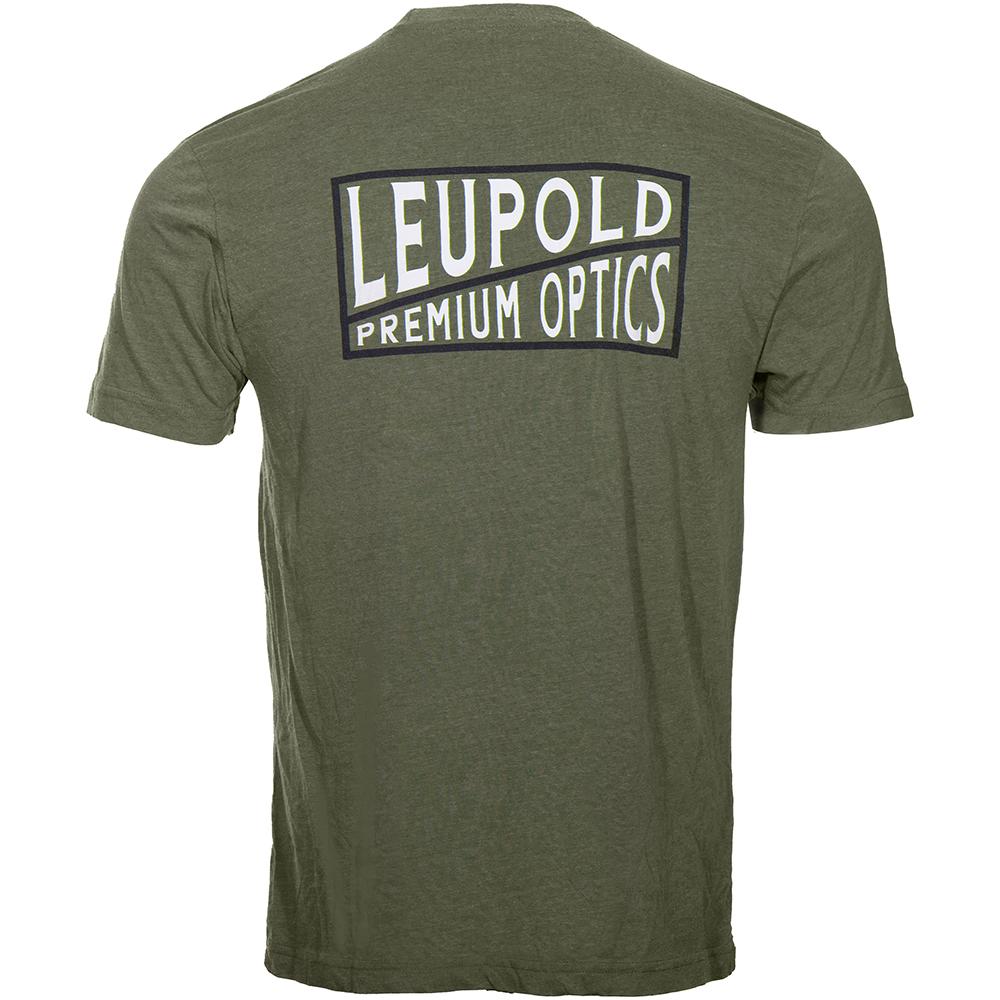 Leupold Premium Optics Short Sleeve Tee Light Olive 2XL