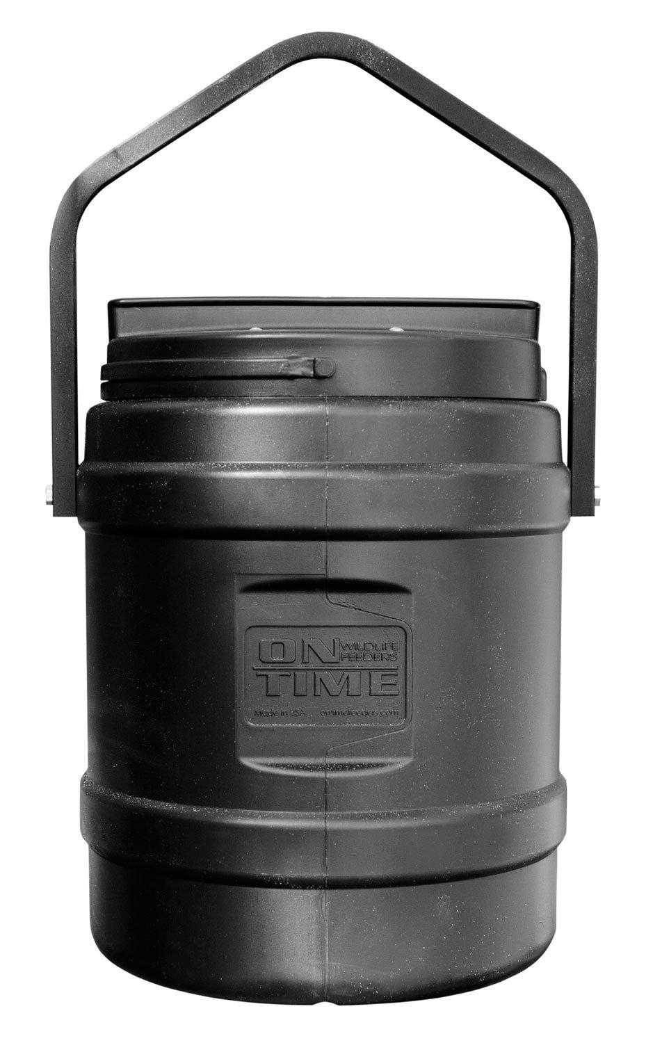 On Time Wildlife Sonic Shaker Rice Bran Feeder - 10 gallon