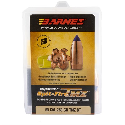 50 CALIBER (0.510'') 250GR SPIT-FIRE TMZ 15/BOX
