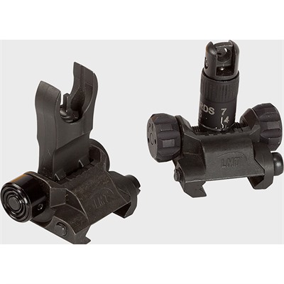AR-15 IMPERIAL BUIS SIGHT SET BLACK