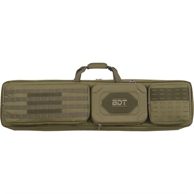48'' DOUBLE SUPPRESSOR TACTICAL RIFLE CASE GREEN