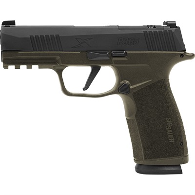 P365 X-MACRO 9MM LUGER 3.7'' BBL (2)17RD MAG BLACK/ODG