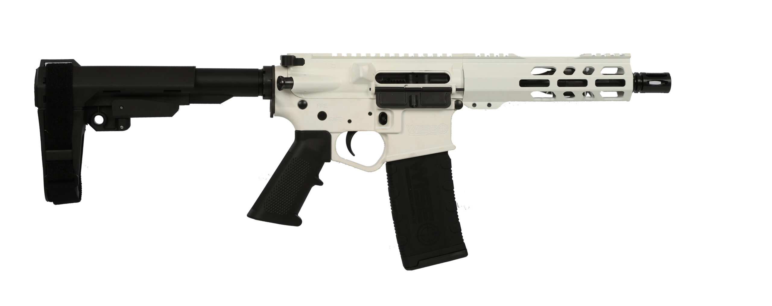 WISE ARMS WA-15B 5.56MM WHT 7.5" SBA3