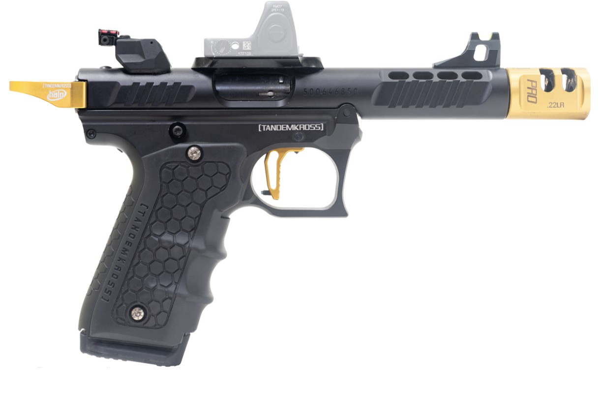 Mark IV 22/45 22LR  4.5" GC Comp OR Blk/Gld 10rd
