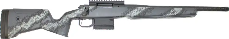 GREAT LAKES FIREARMS BOLT RIFLE RIB 308 WIN 18IN BBL REM 700 ACTION AICS MAG LICHEN GREY