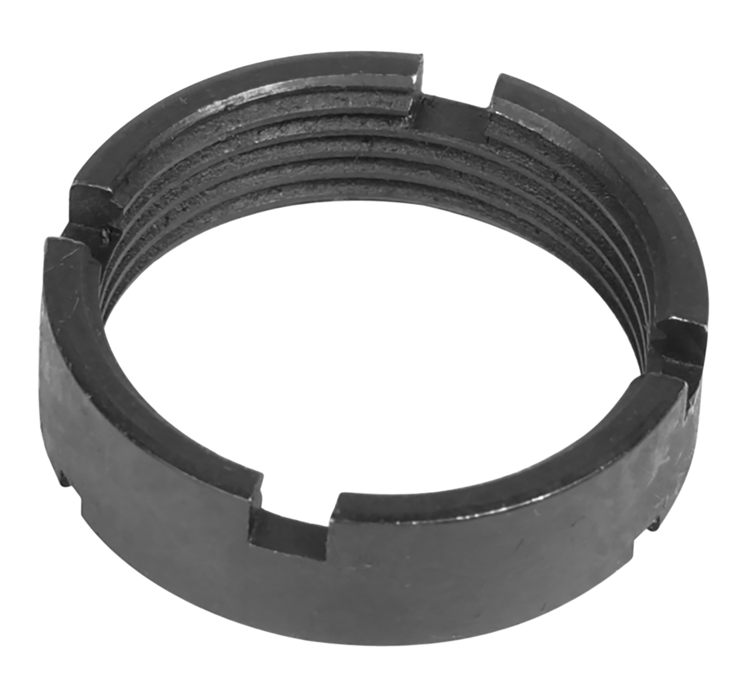 LBE Unlimited ARCNUT Castle Nut  4140 Steel Black Phosphate AR-15
